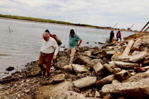 Supervisa Rocha avances de construcción del puente Bellavista-Boca del Río-Las Glorias